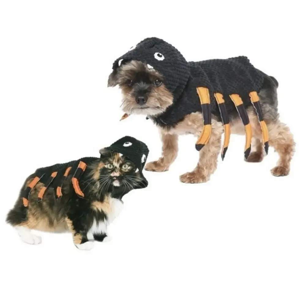NWT Vibrant Life Dog‎ Pet Halloween Spider Costume Size Large